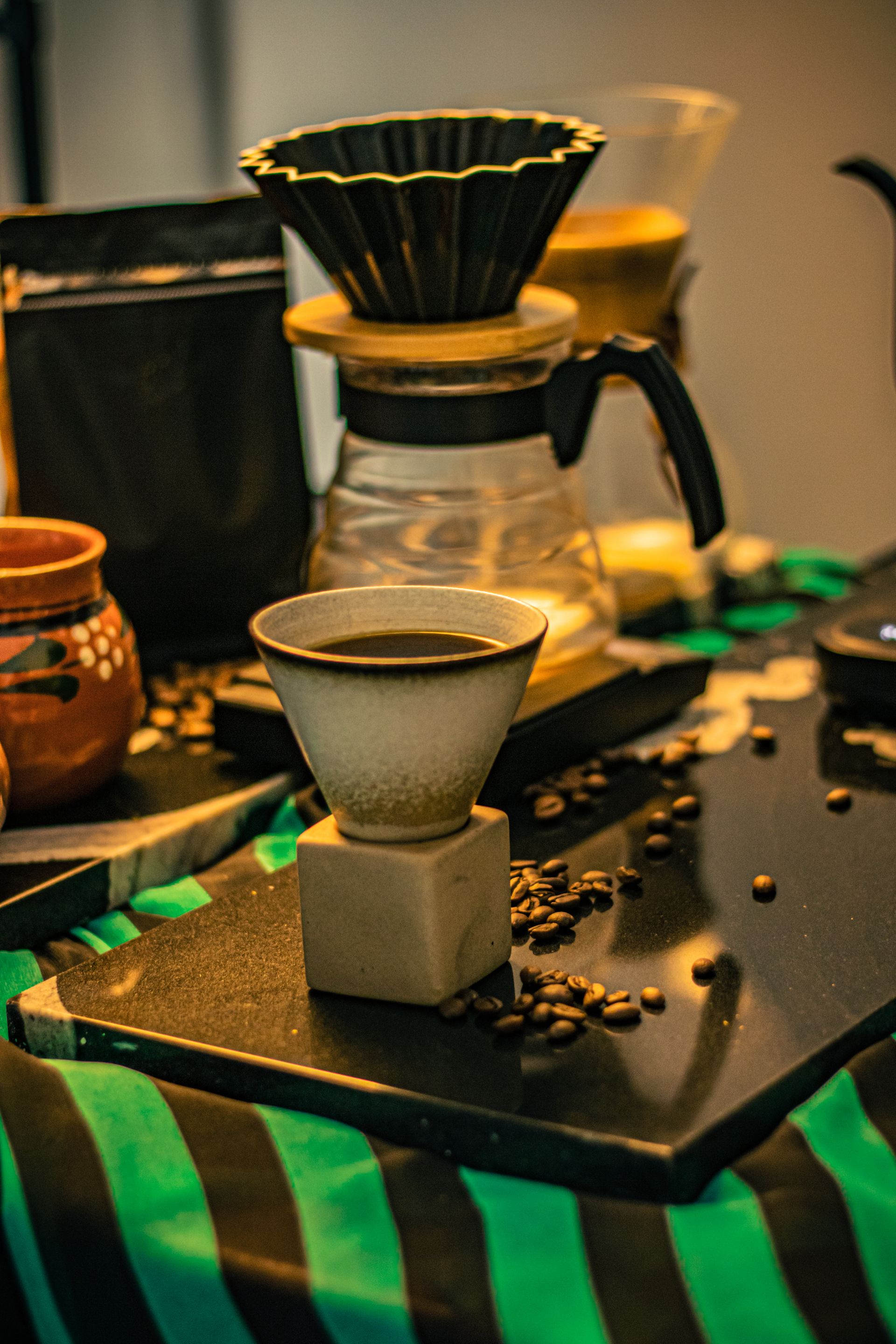 Equipo para preparar café filtrado